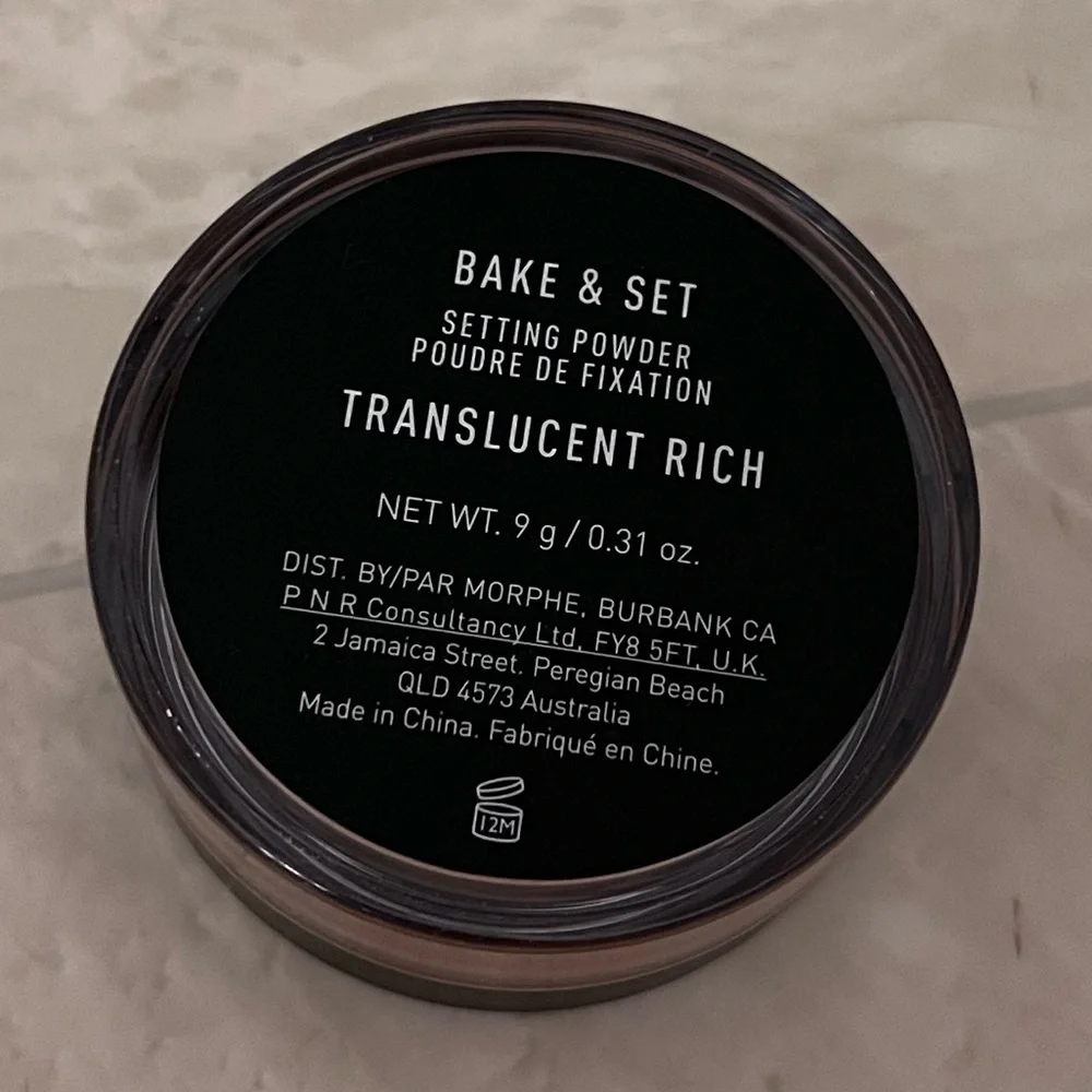 Morphe Bake & Set Translucent Setting Powder